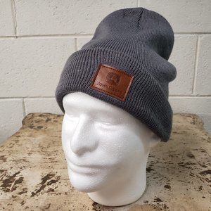 John Deere Knit OS Beanie Cap Gray